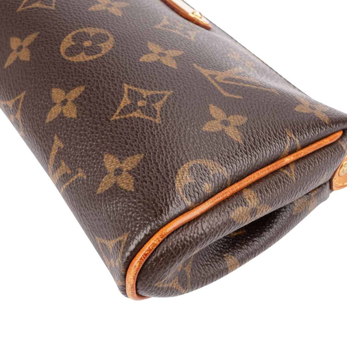Sac bandoulière Louis Vuitton Pochette Eva en toile Monogram