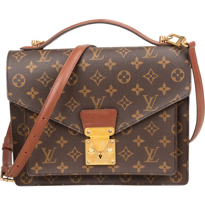 Sac à main Monceau en toile Monogram de Louis Vuitton