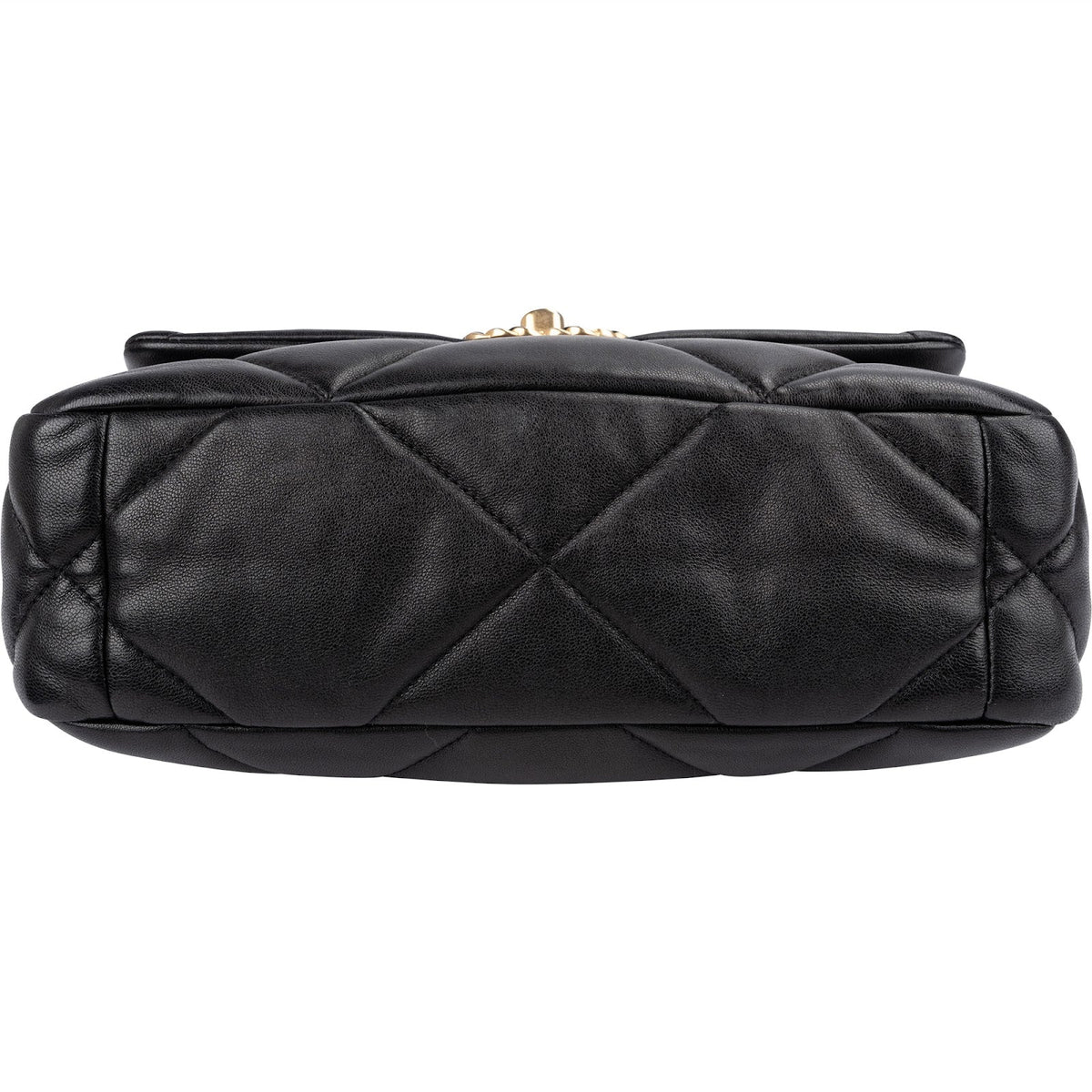 Borsa a tracolla Chanel 19 Medium Single Flap in pelle di agnello trapuntata