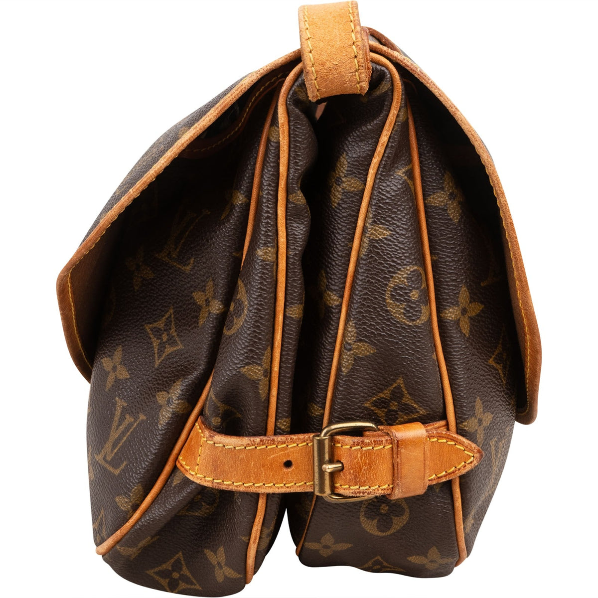 Bolso bandolera Louis Vuitton Monogram Canvas Saumur 30