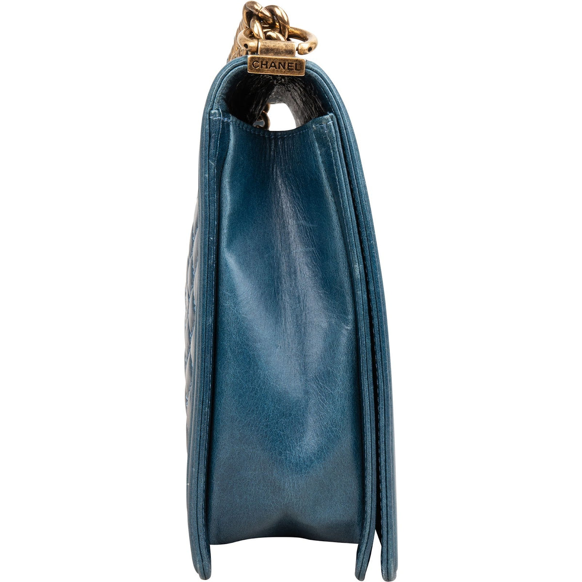 Bolso bandolera Chanel Jumbo Boy de piel de becerro acolchada
