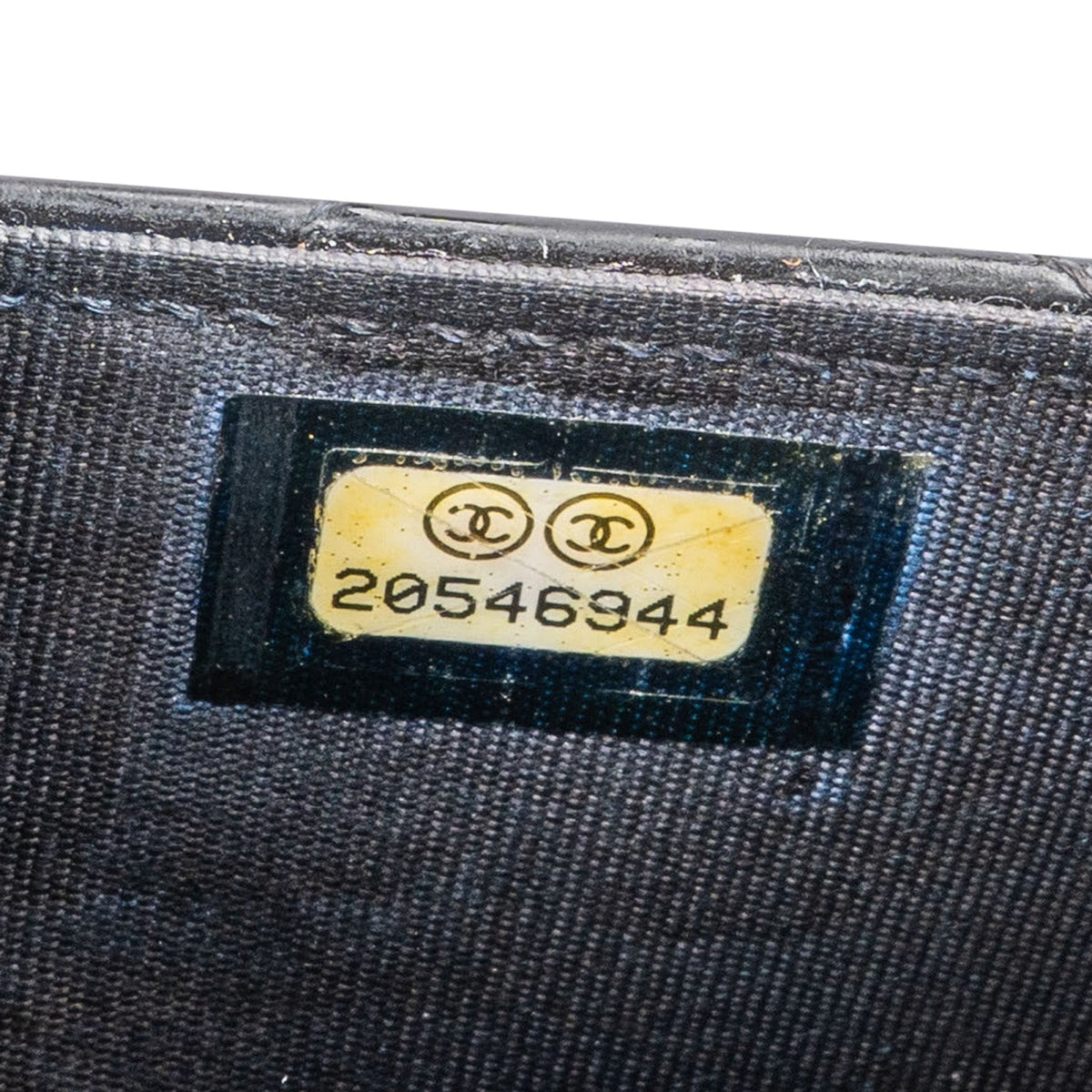 Chanel Boy Wallet On Chain schoudertas van gewatteerd lakleer