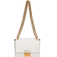 Fendi Kan U Flap aus weißem Lackleder – Ansicht 8