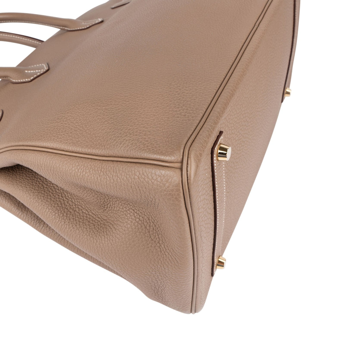 Hermès Taupe Togo Leder Birkin 35 Handtasche (2023), Bild 11 von 16