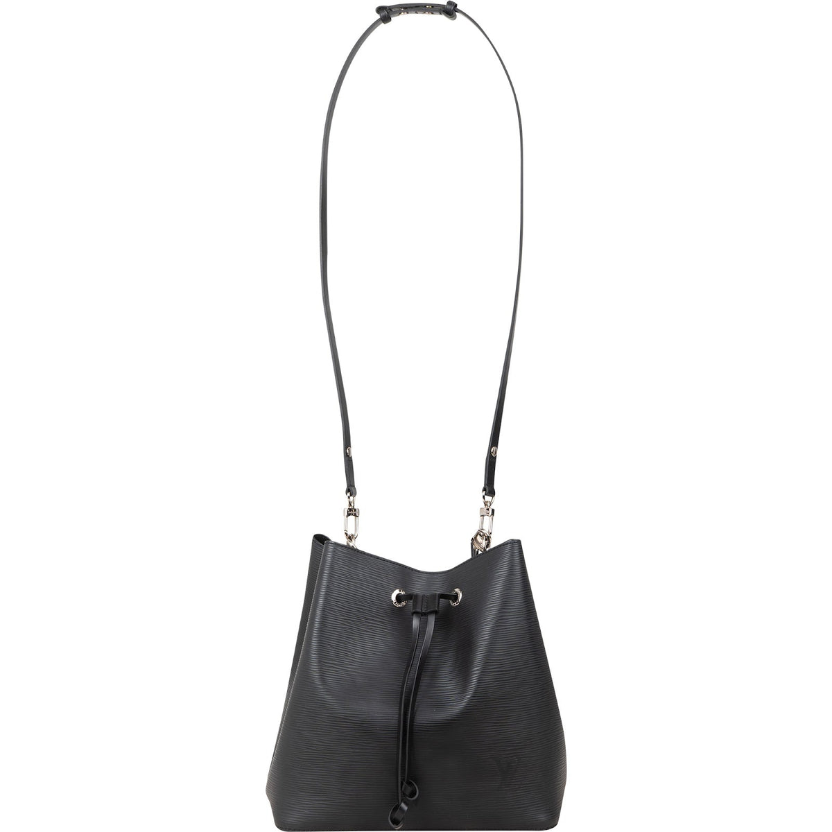Louis Vuitton NéoNoé MM crossbody tas van zwart Epi-leer