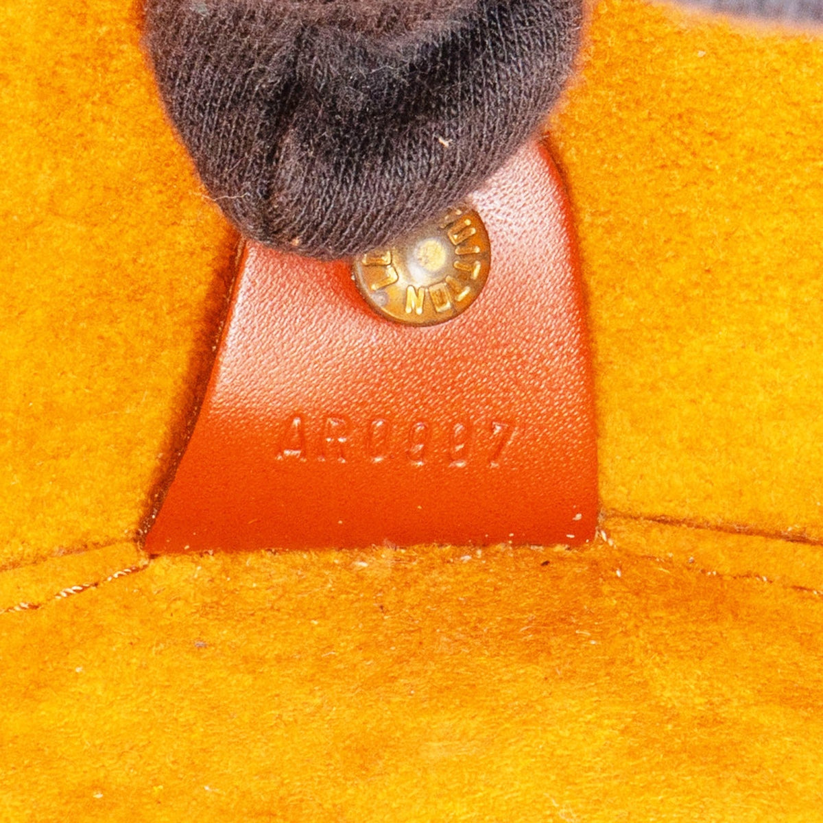 Louis Vuitton Cognac Epi Leder Soufflot Set Handtasche, Bild 11 von 11