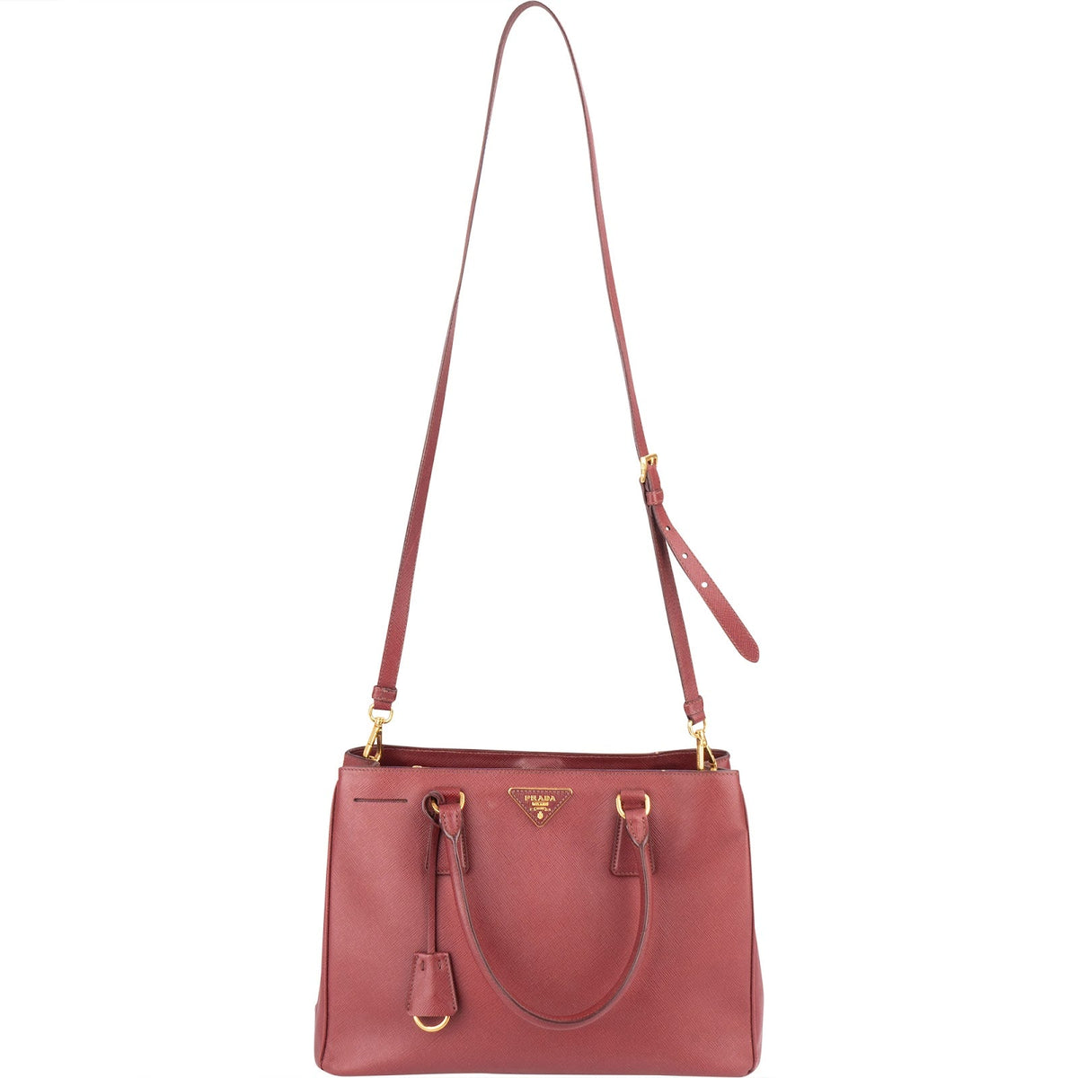 Prada Saffiano Leder Lux Galleria Handtasche, Bild 7 von 12