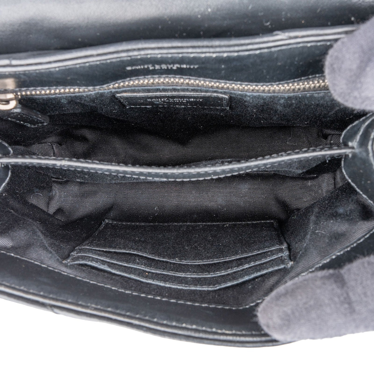 Saint Laurent Quilted Leather Loulou Toy Crossbody Bag