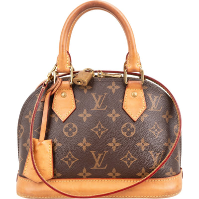 Louis Vuitton Monogram Canvas Alma BB crossbody tas
