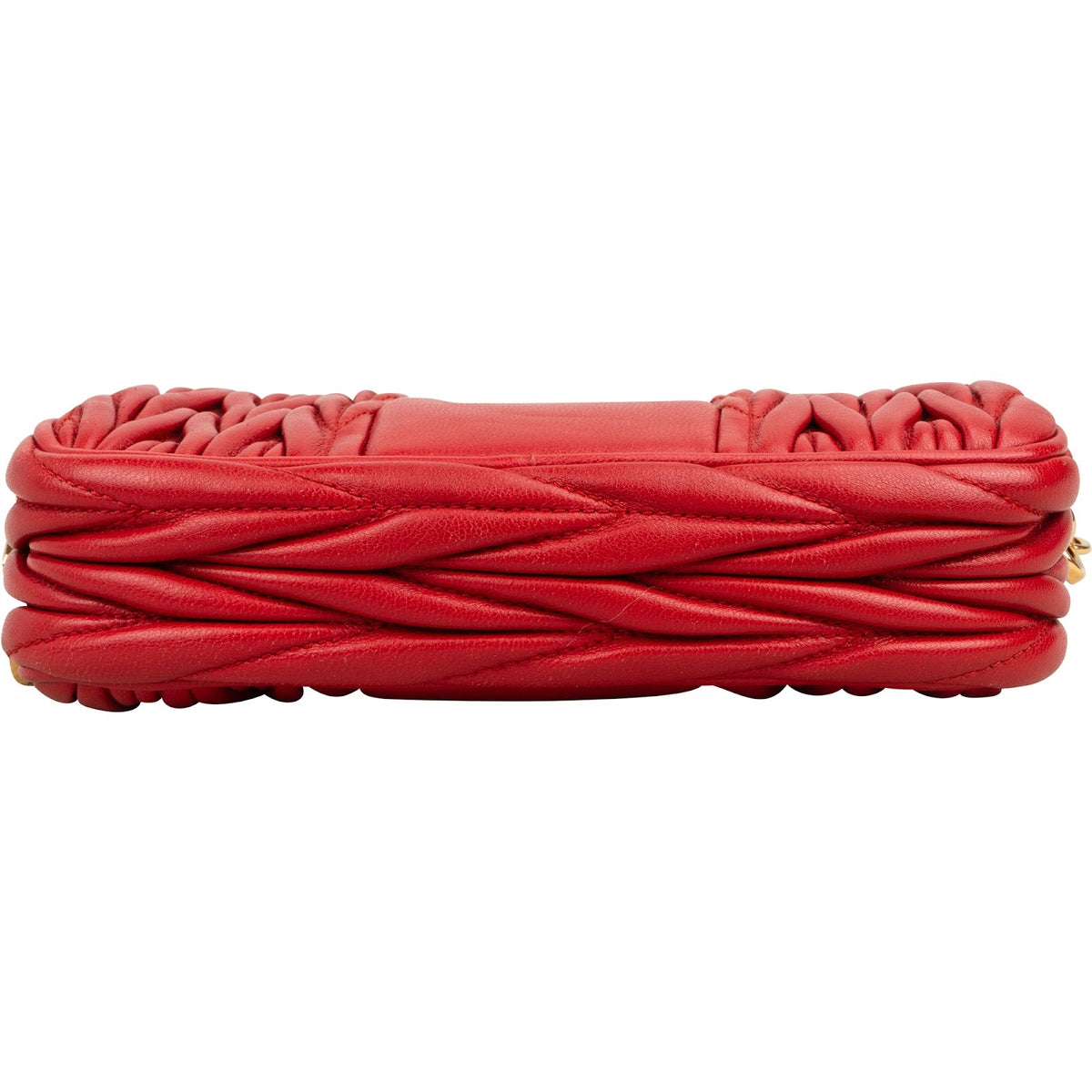 Sac à main Miu Miu Double-Zip Mini Camera en cuir nappa matelassé