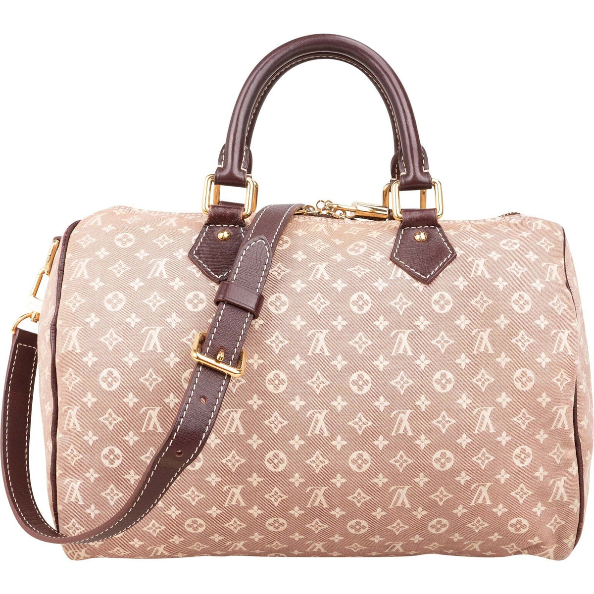 Bolso Louis Vuitton Monogram Mini Lin Speedy 30 Bandoulière