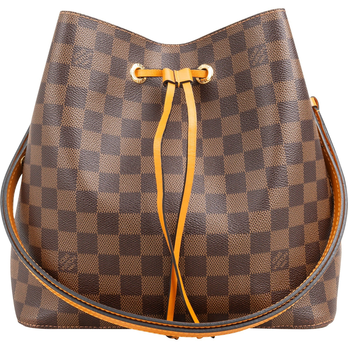 Louis Vuitton NéoNoé Petit aus Damier Ebene Canvas – Vorderansicht