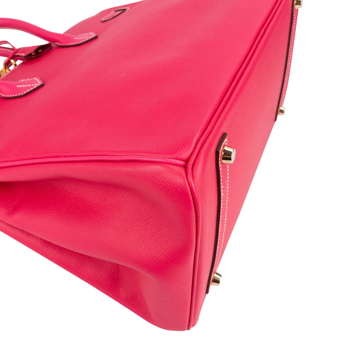 Bolso Hermès Birkin 35 de piel Epsom en color Rose Tyrien