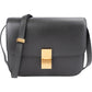 Celine Grey Calfskin Medium Classic Box Crossbody Bag