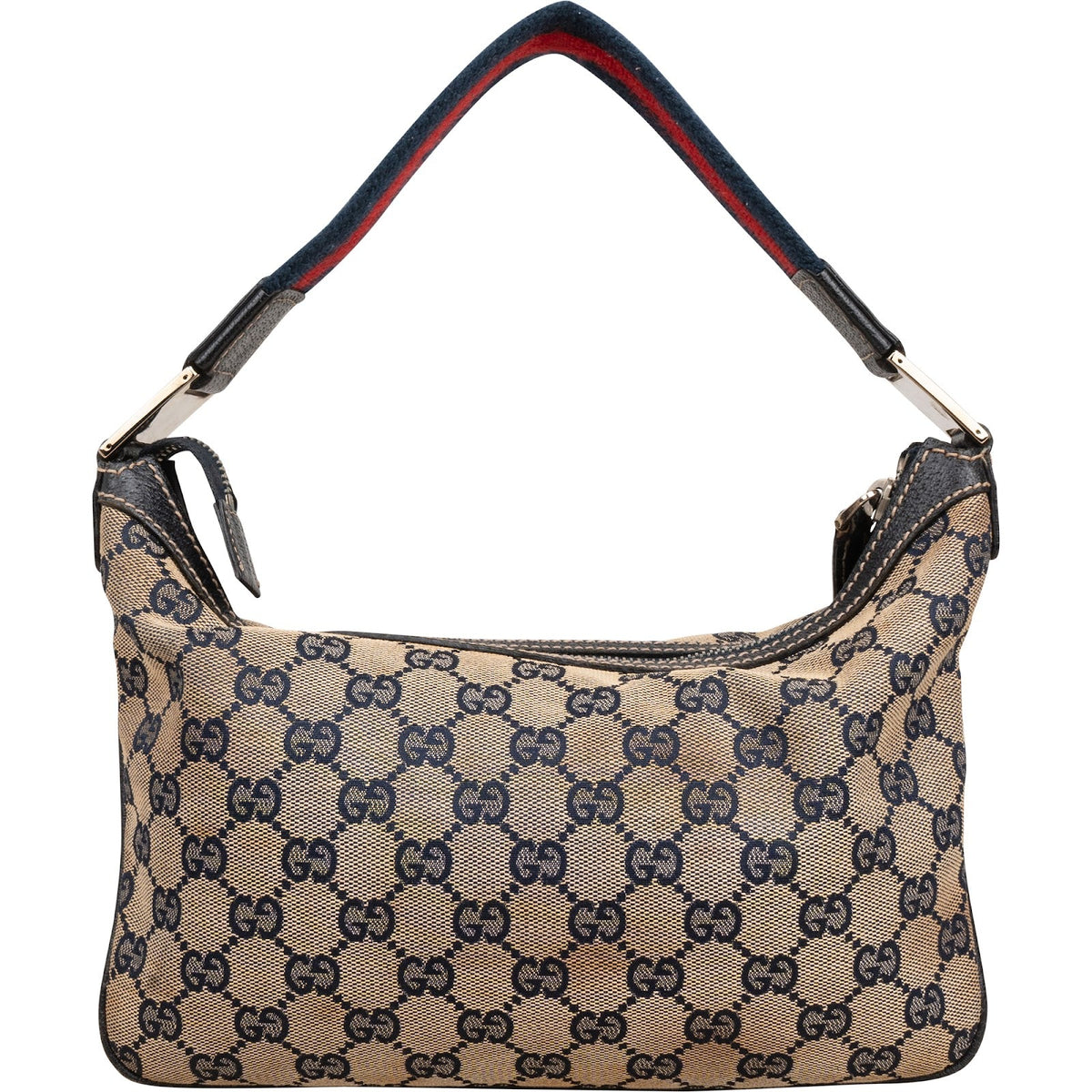 Gucci Monogram GG Canvas Pochette Schultertasche, Bild 5 von 11