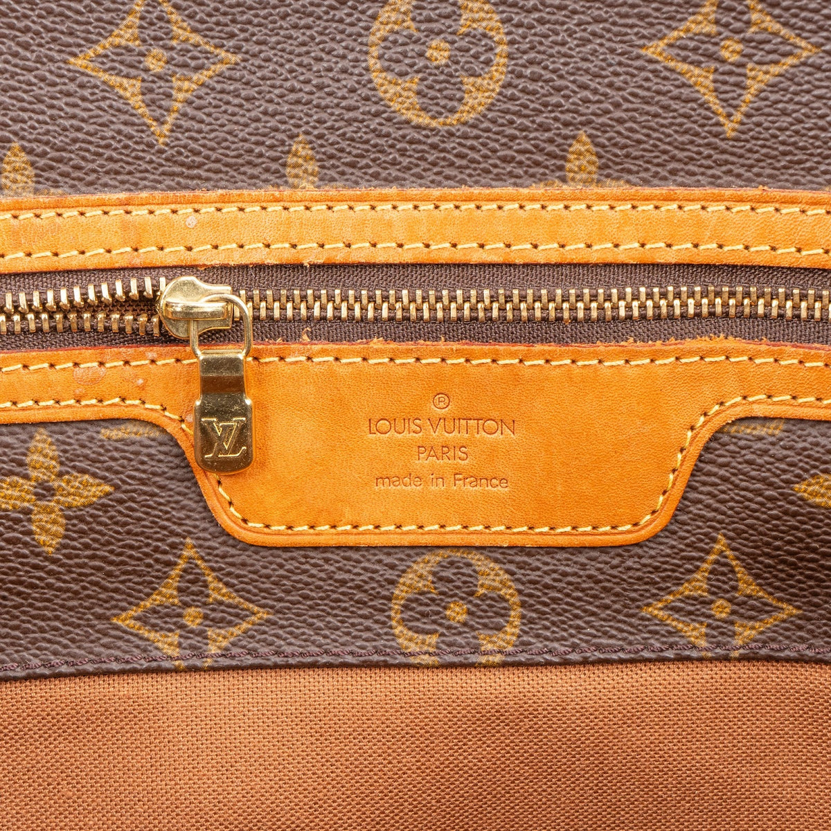 Louis Vuitton Canvas Sac Shopping Schultertasche, Bild 9 von 12