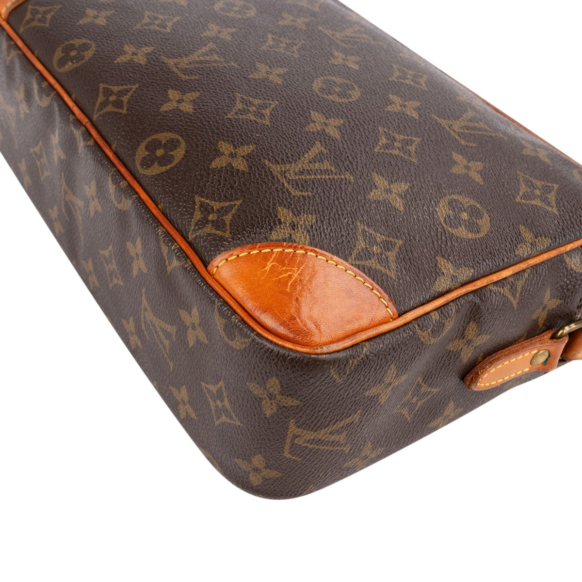 Borsa a tracolla Louis Vuitton Trocadéro 30 in tela Monogram