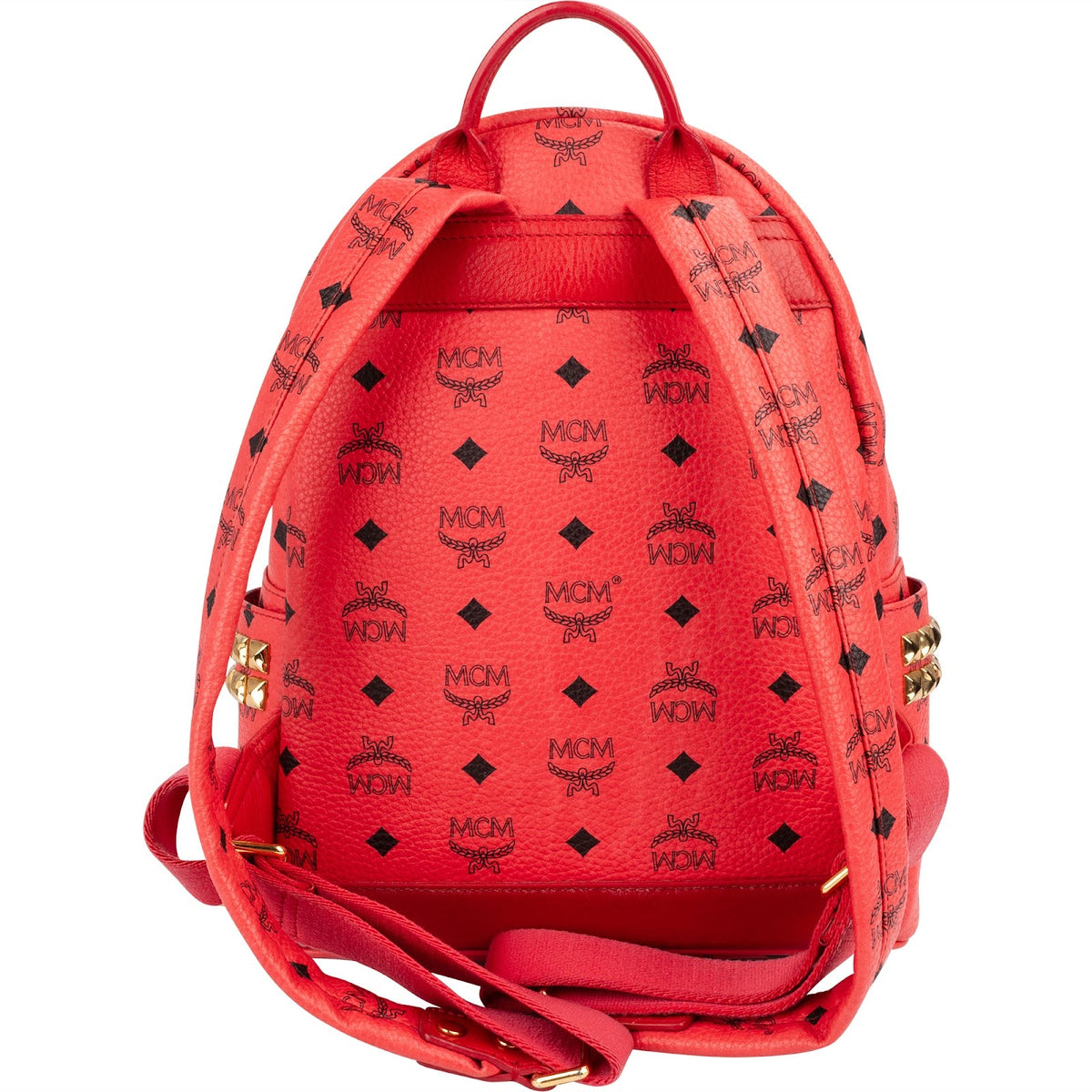 MCM Monogram Visetos Stark Side Studs Mini Rucksack, Bild 5 von 10