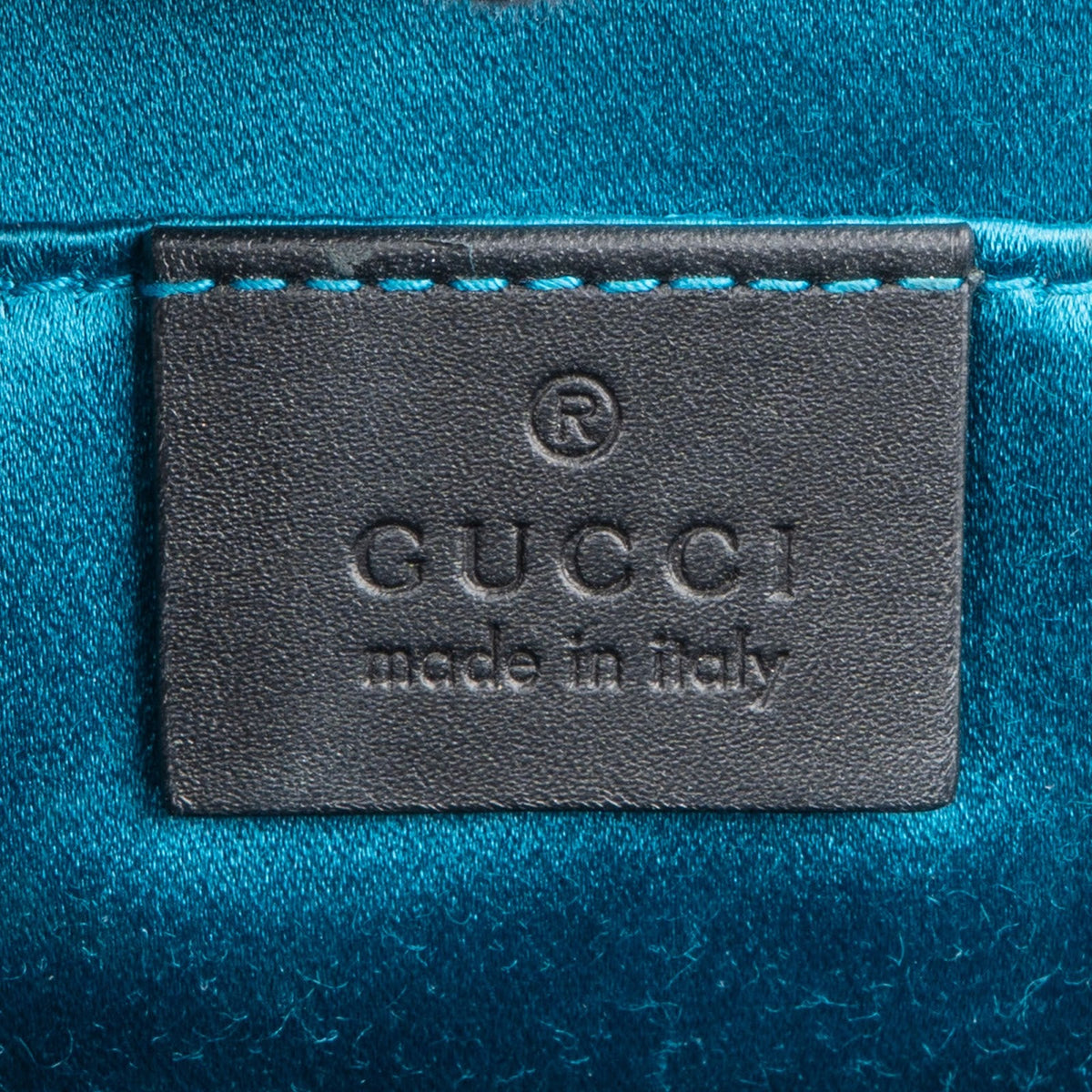 Sac bandoulière Ophidia Gucci en daim et cuir verni