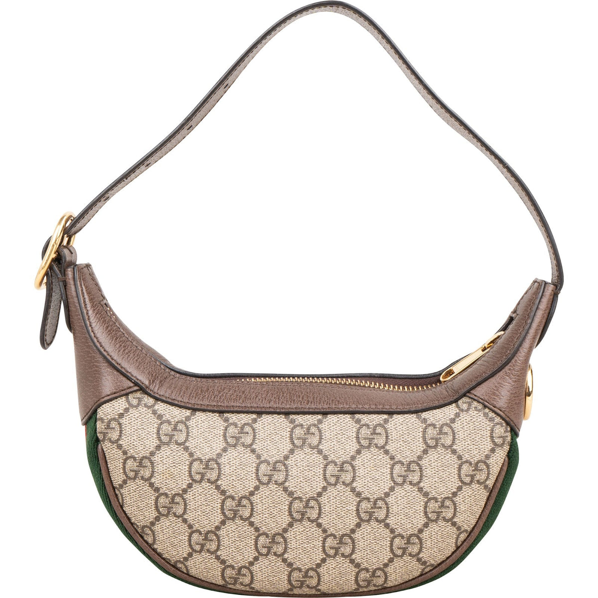 Sac à bandoulière Gucci Ophidia Crescent Pochette en toile GG Supreme