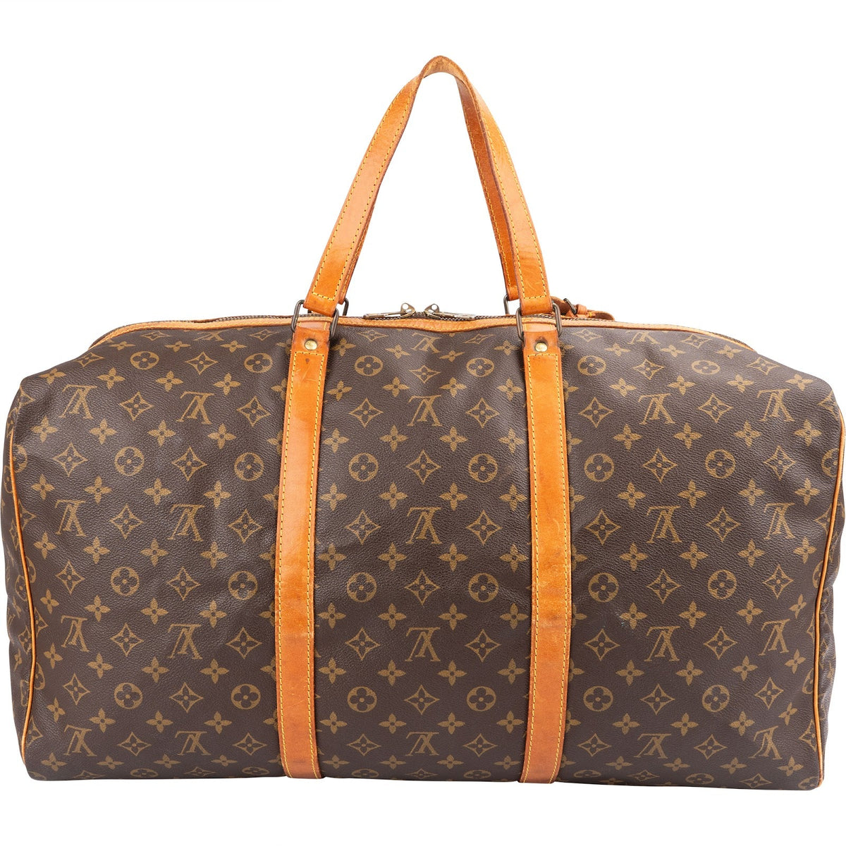 Sac de voyage Louis Vuitton Sac Souple 55 en toile Monogram