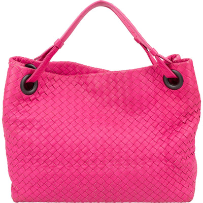 Bottega Veneta Intrecciato Nappa Leather Cesta Handbag