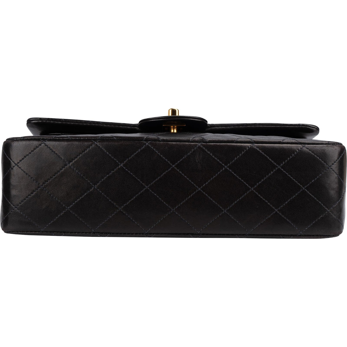 Chanel Lammleder Gold Medium Double Flap Schultertasche, Bild 6 von 15