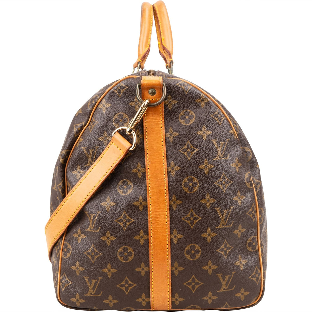 Louis Vuitton Canvas Keepall 55 Bandoulière Reisetasche, Bild 5 von 9