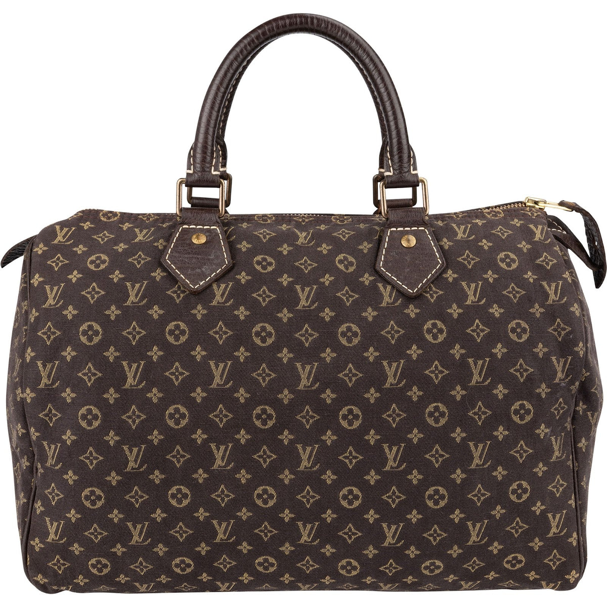 Bolso de mano Louis Vuitton Monogram Mini Lin Speedy 30