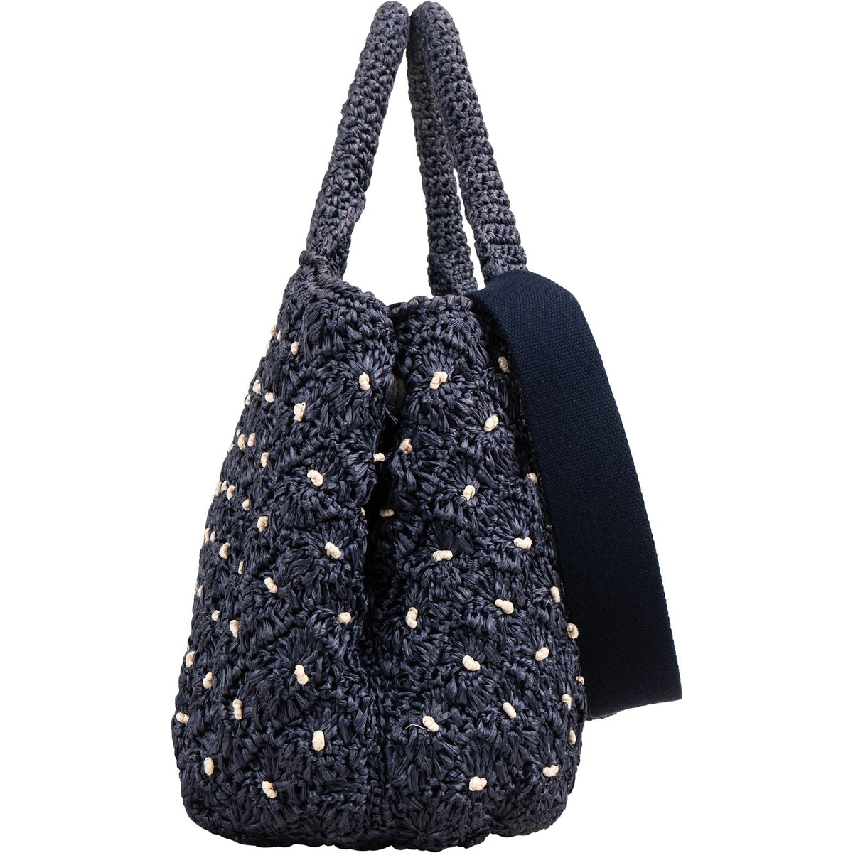 Prada Woven Raffia Polka-Dot Tote, Bild 4 von 12