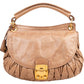 Miu Miu Matelassé Vitello Lux Leather City Coffer Handbag