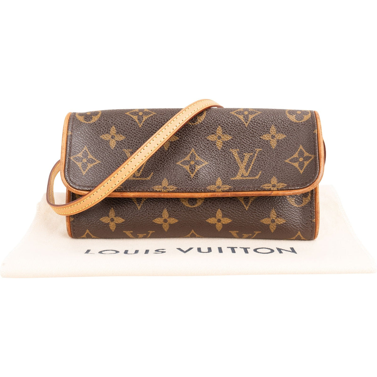 Louis Vuitton Canvas Twin Pochette Umhängetasche, Bild 2 von 11