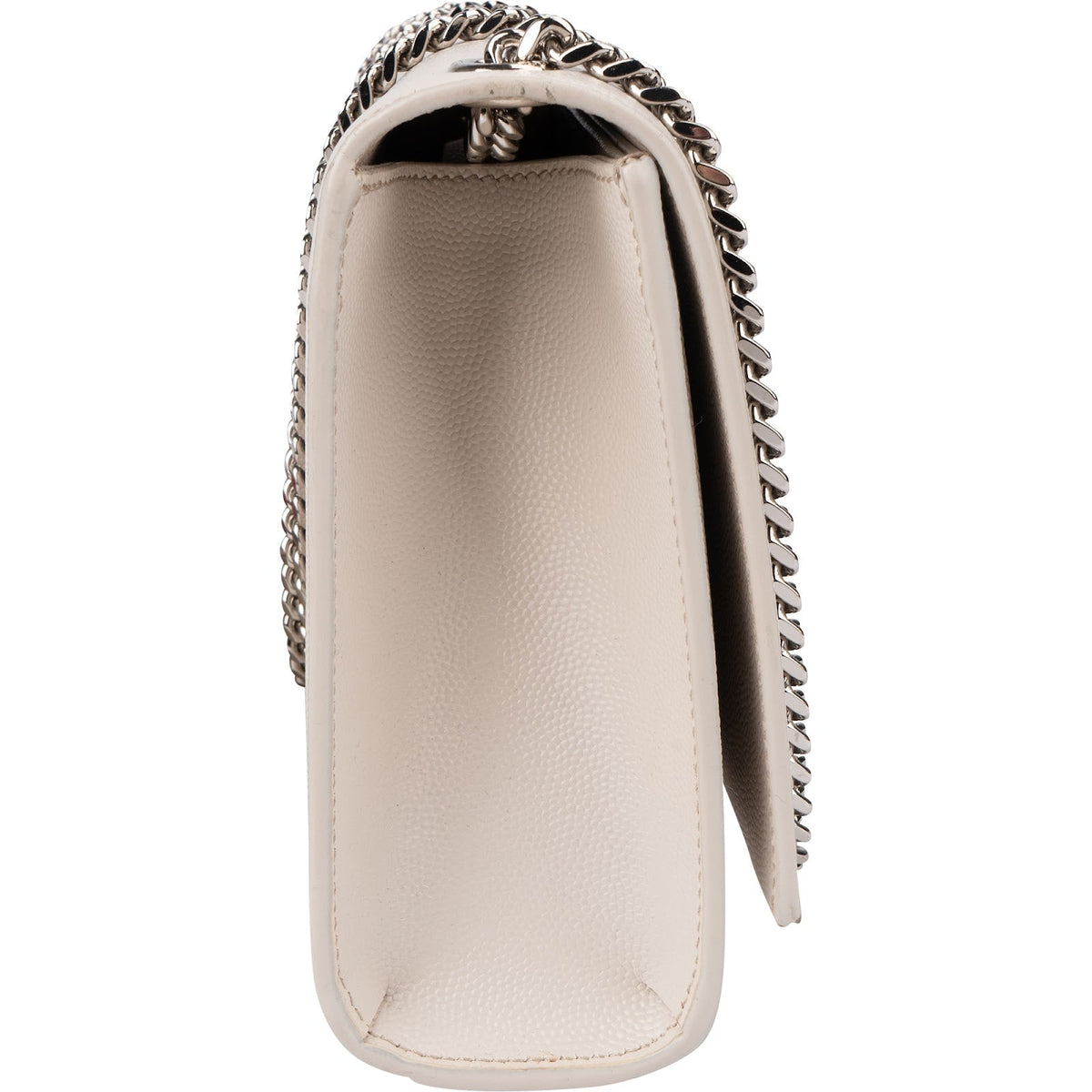 Bolso bandolera Kate de Saint Laurent en piel granulada con borla y cadena