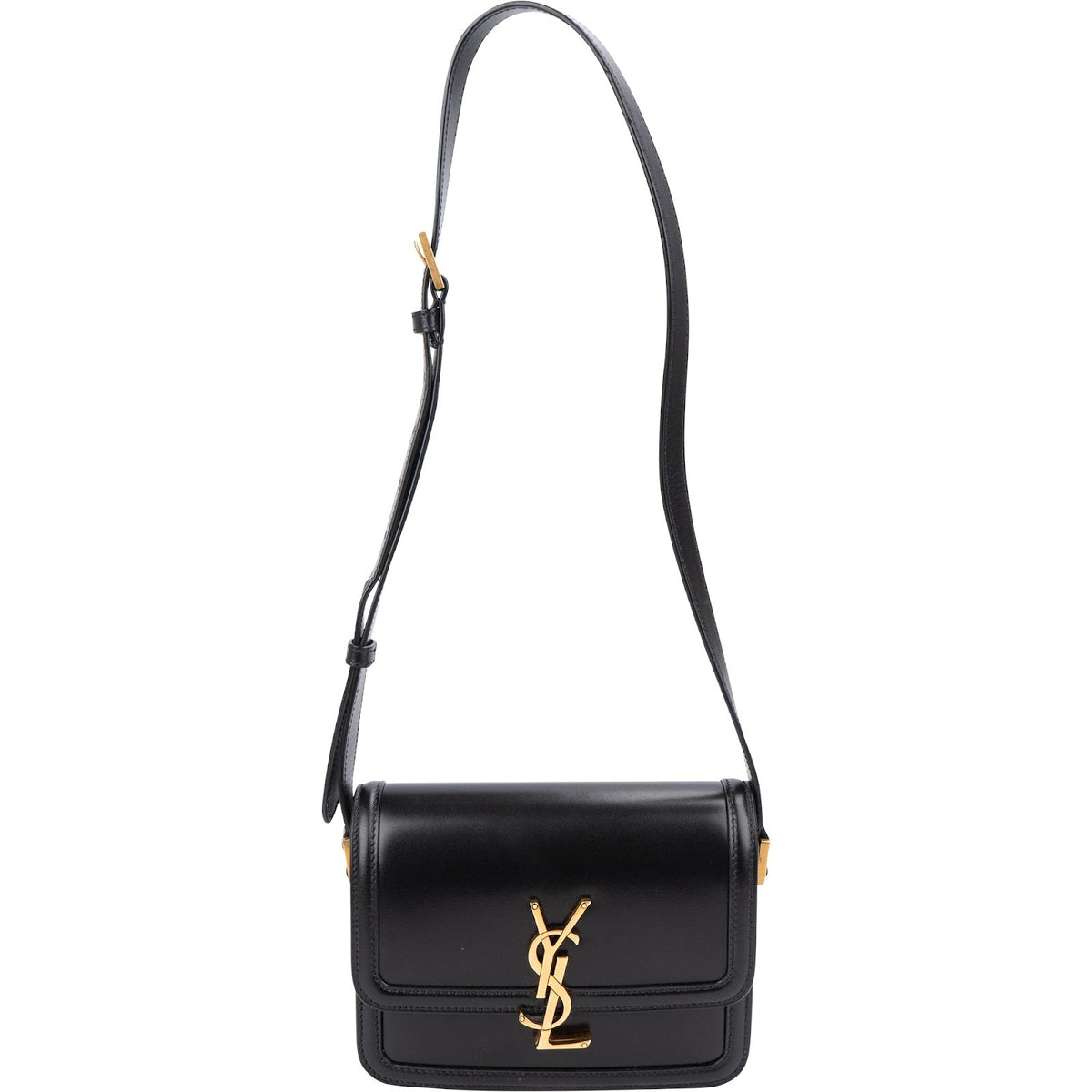 Yves Saint Laurent Box Calfskin Small Solferino Crossbody Bag