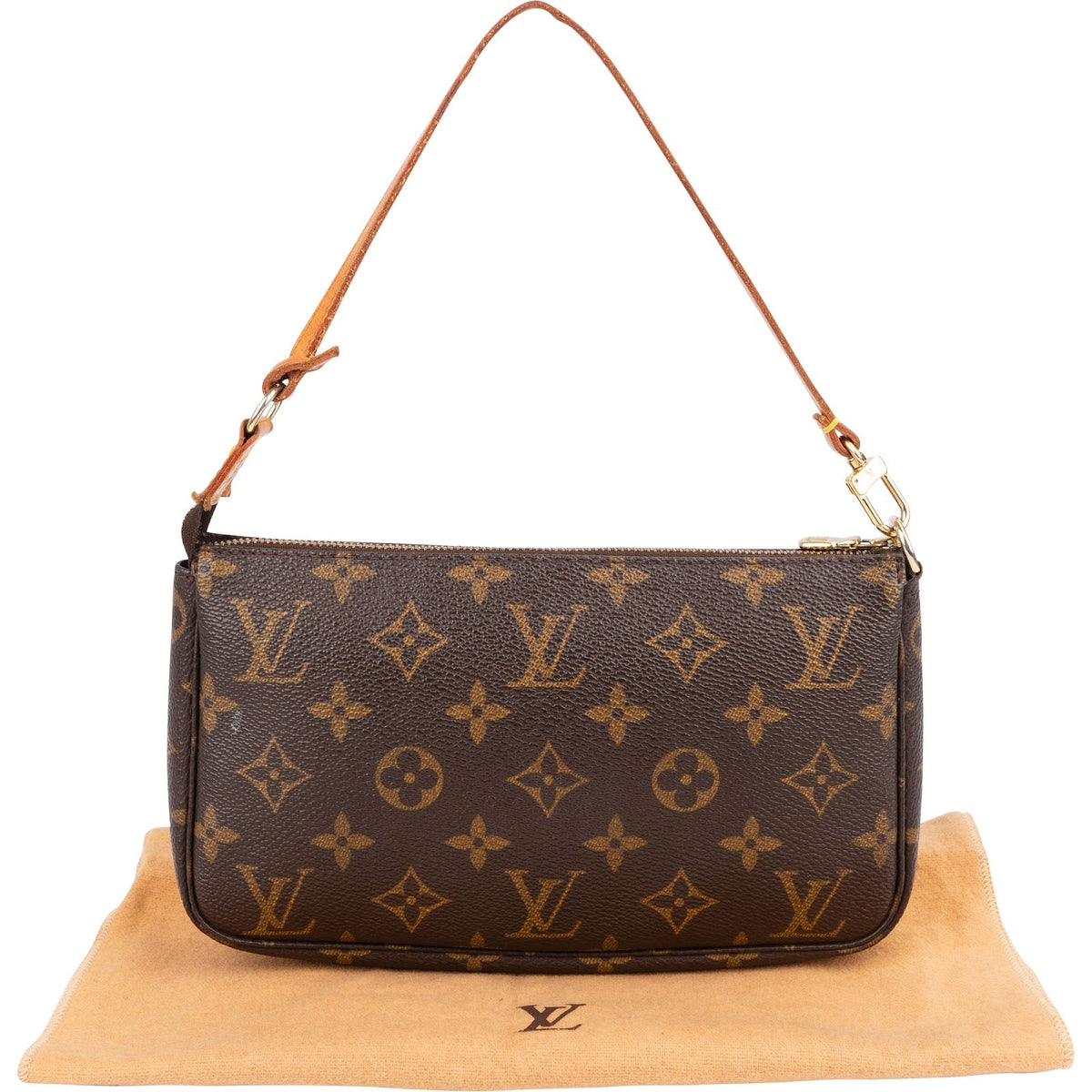 Louis Vuitton Canvas Pochette Accessoires Handtasche, Bild 2 von 12
