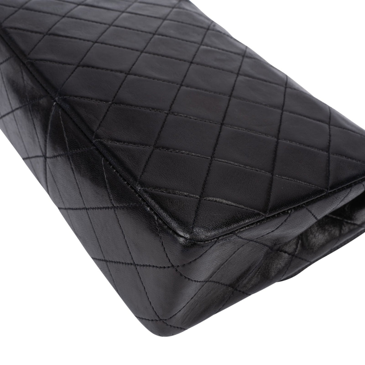 Chanel Single Flap aus Lammleder, 20 cm – Detailansicht 7
