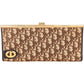 Christian Dior Oblique Trotter Monogram Canvas Frame Clutch