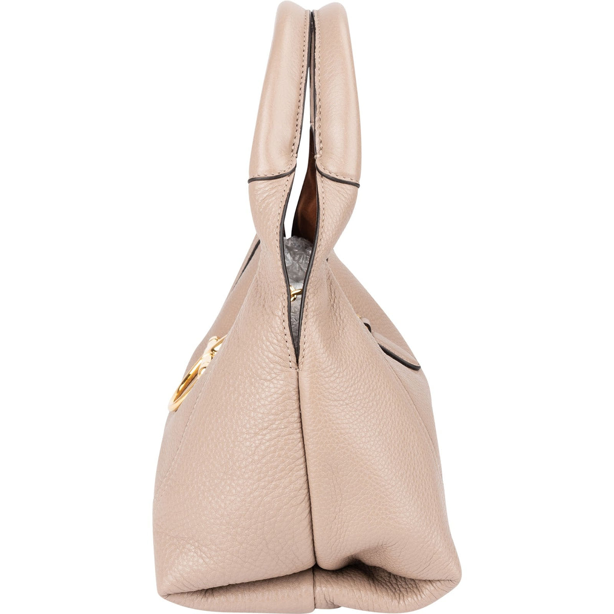 Gucci genarbtes Leder Horsebit 1955 Small Tote, Bild 6 von 11