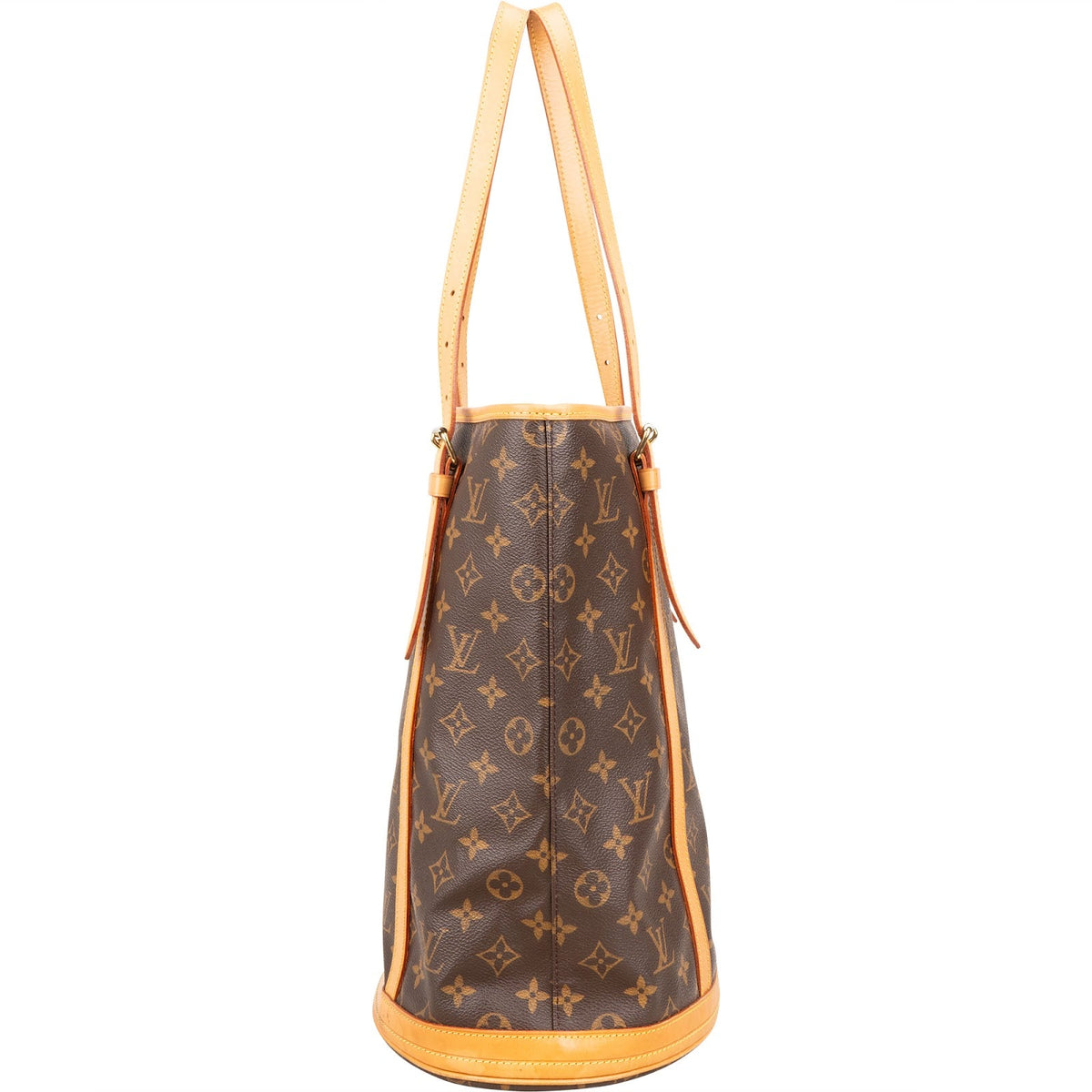 Sac porté épaule Louis Vuitton Bucket GM en toile Monogram