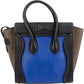 Céline Tricolor Leather Luggage Handbag