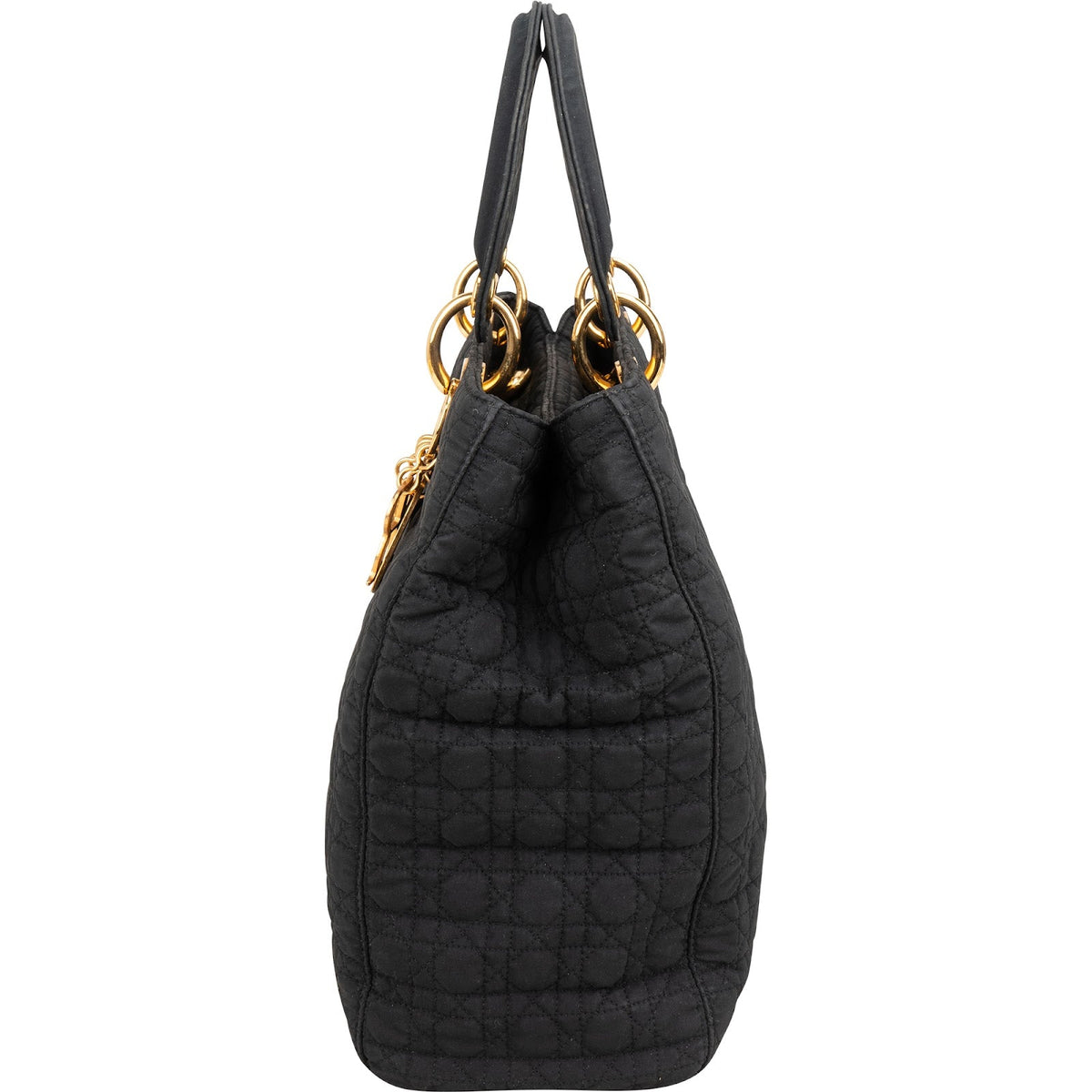 Dior Medium Lady Dior aus gestepptem Nylon – Ansicht 5