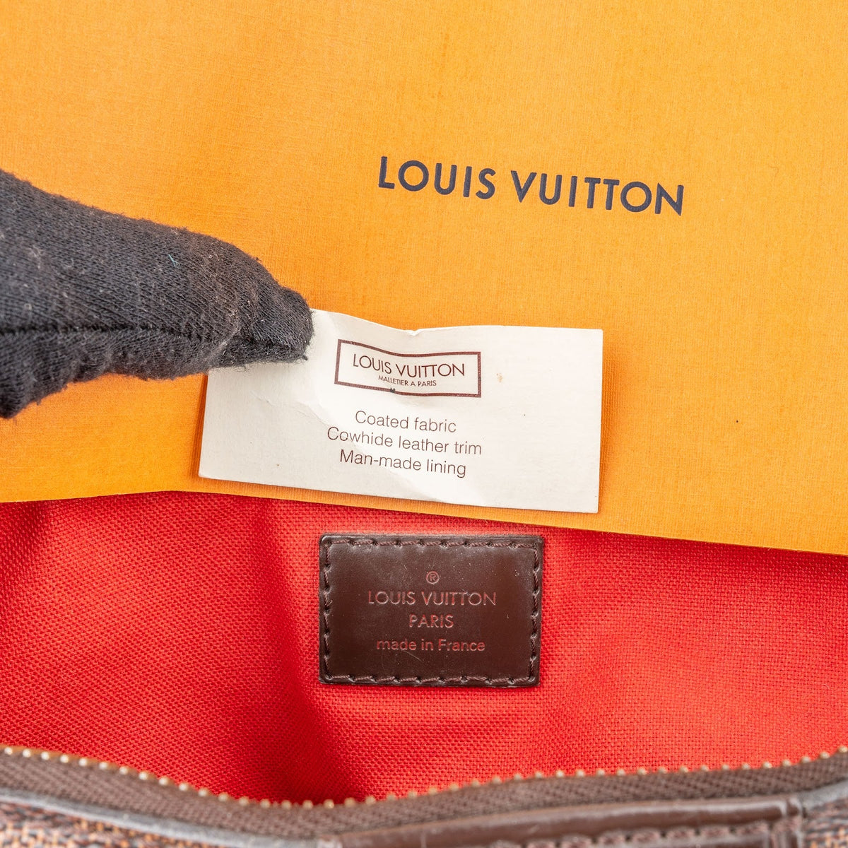 Bolso de mano Louis Vuitton Monogram Damier Ebene Siena MM