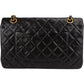 Chanel Lammleder Gold Medium Double Flap Schultertasche, Bild 4 von 15