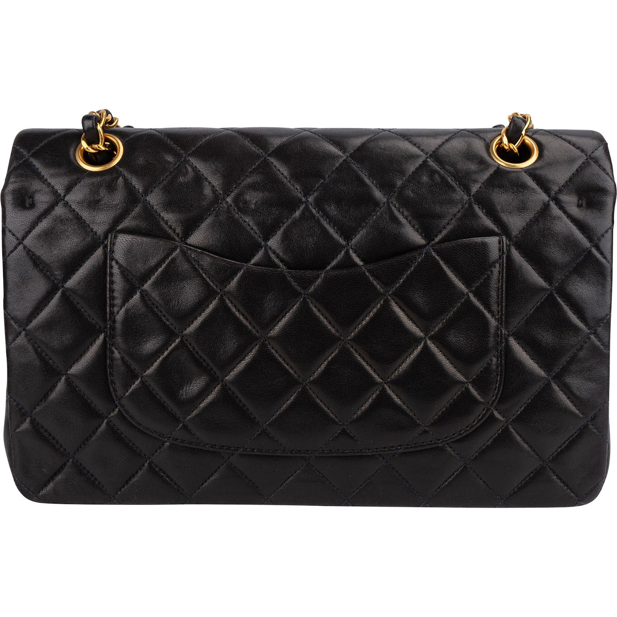 Chanel Lammleder Gold Medium Double Flap Schultertasche, Bild 4 von 15