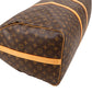 Borsa da viaggio Louis Vuitton Keepall 60 Bandoulière in tela Monogram