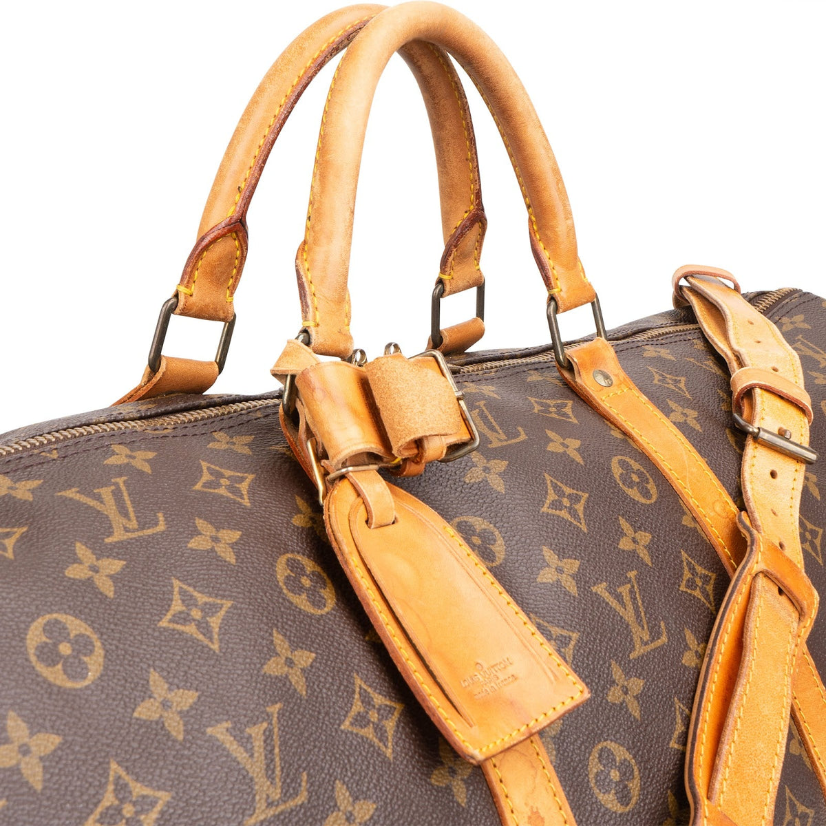 Louis Vuitton Canvas Keepall 60 Bandoulière Reisetasche, Bild 2 von 9