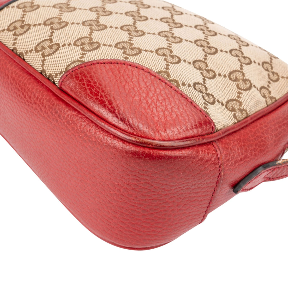 Gucci Monogram GG Canvas Bree Camera Crossbody Bag
