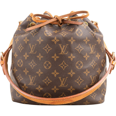 Louis Vuitton Monogram Canvas Petit Noé Shoulder Bag