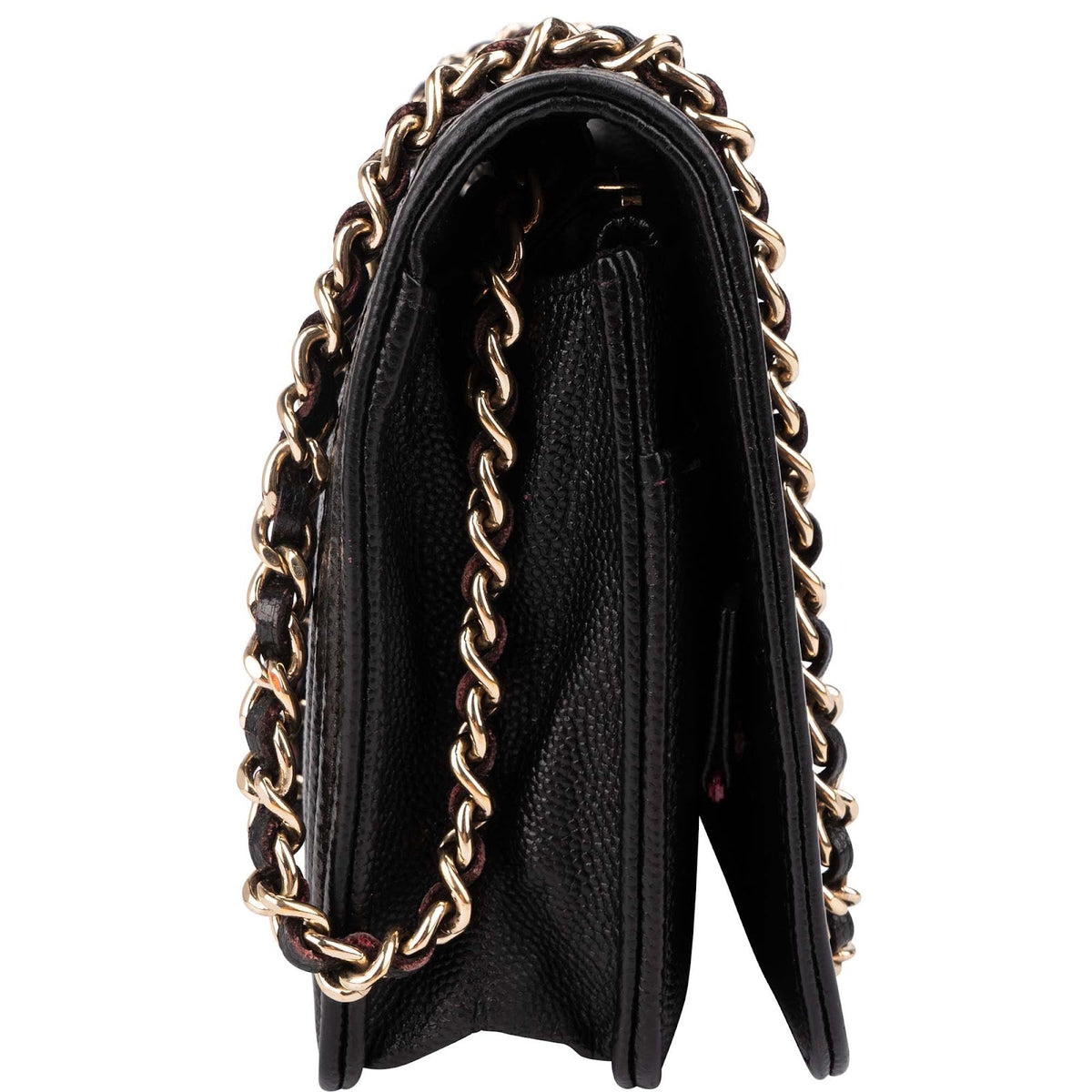 Chanel Caviar Leder Wallet on Chain Boy Umhängetasche, Bild 3 von 14