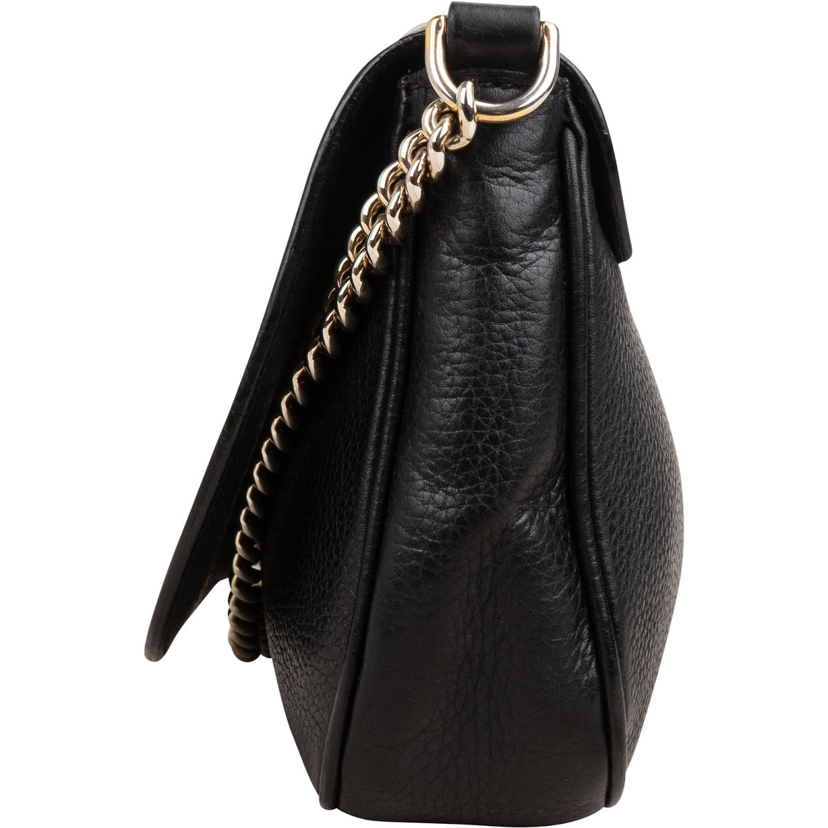 Gucci Pebbled Leder Soho Chain Tassel Umhängetasche, Bild 5 von 11